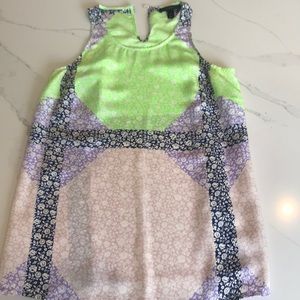 100% Silk Jcrew top